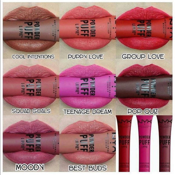 NYX Other - 3 NYX Powder Puff Lippies